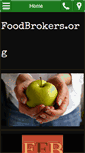 Mobile Screenshot of foodbrokers.org